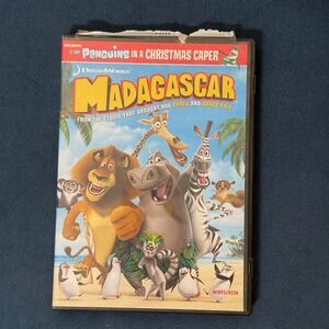 Madagascar DVD Movie Film Widescreen Bonus Penguin Special